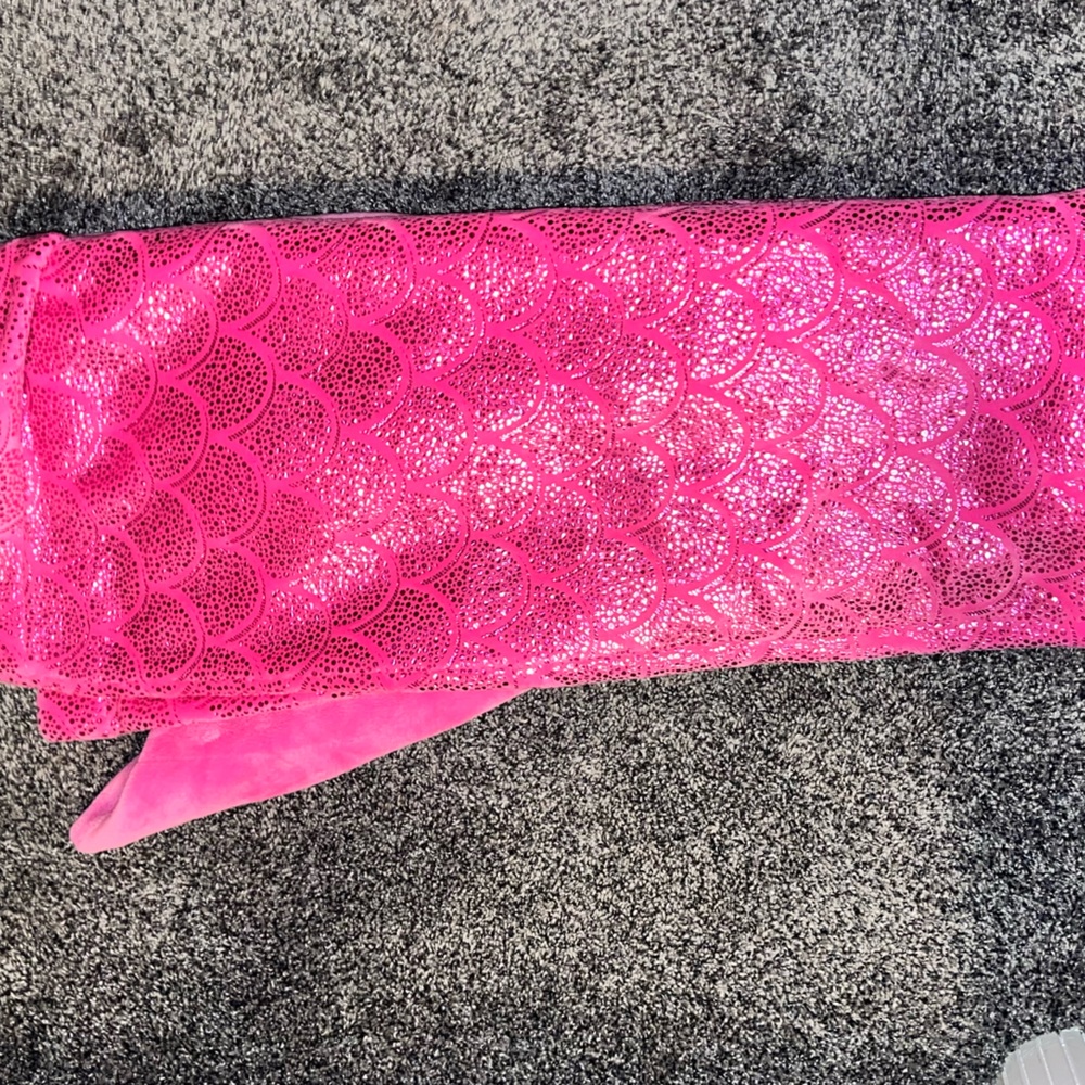 Justice Pink Mermaid Blanket